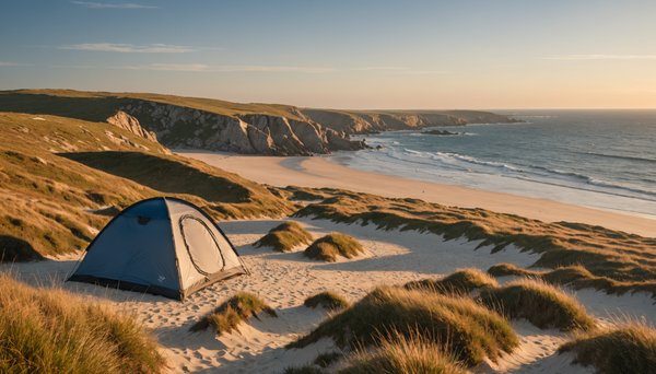Decouvrir les plages sauvages du finistere sud en camping